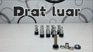 50 pcs Pentil Tubless besi pendek Pentil ban tubeless motor