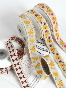 Handmade Embroidery Lace DIY Hair Accessories Country Style Silk Ribbon Satin Ribbon Other DIY Craft Materials And Tools