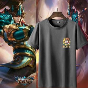 Kaos Mode Hero Zilong On-fire Ultimate Mobilegends||Kaos distro pria||Kaos Sablon digital berkualitas kekinian.
