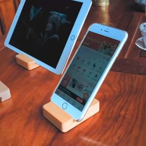 SG Seller Solid Wood Handphone Stand / Phone Holder / Wooden Handphone Stand / Christmas Gift / Teacher’s Day Gift/ Door Return Gift/ Goodie Bag Gift