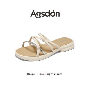 Agsdon | Summer New Casual Flat Slippers Sandals