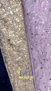 Tulle Tile Payet Spangle / Tile Payet Spangel / Tulle Sequin / Tile Shine Premium