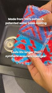 White Magic Scrubtastic Flat Pot Scrubber