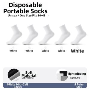 Disposable Socks for Odor Prevention Mid-calf