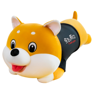 YOUQIN | Soft Plush Dog Toy Pillow for Girls Sleeping Birthday Gift