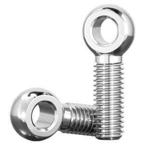 TIANZHUOJINSHU | 304 Stainless Steel Eye Bolt with Loop and Adjustable Joint