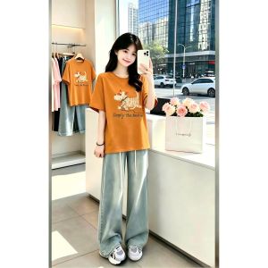 V.C.I | Youthful Cartoon Printed Cotton Tshirt