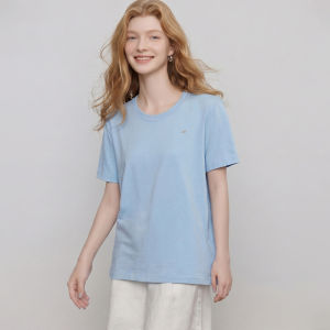 Korean Style Casual Loose Round Neck T-Shirt