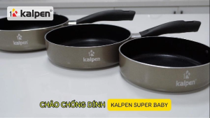 Chảo chống dính Whitford Kalpen Super Baby 16-18-20cm hàng chính hãng