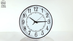 20cm Diameter Clock Living Room silent wall clock simple explosive fashion clock hanging wall home stereoscopic digital Nordic Style