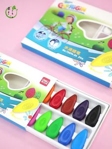 【Fast Delivery】Powerful children s water drop crayon kindergarten special safe non-toxic oil painting stick color
