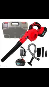 THAKITEC เครื่องเป่าลมไร้สาย บัลเลส ปรับได้ 5 ระดับ 2IN1 เป่า-ดูดฝุ่น  แบตลิเธียม XR 21VMAX ระบบออโต้ ไม่ต้องกดค้างตลอดเวลา อุปกรณ์ครบพร้อมใช้ ที่สุดของเป่าลมดูดฝุ่น รุ่น TKBLXR