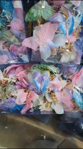 JEPIT KUPU 4 DIMENSI ISI 12PCS WARNA