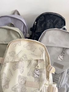 Balo đi học đi làm công sở học sinh in hình gấu phong cách đơn giản tiện dụng phổ biến Fashion BZ058