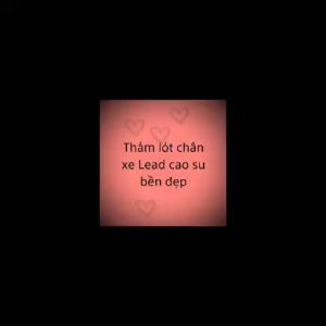 Miếng thảm lót gác để chân xe Lead 2024 2022 2023 2017 2018 2019 2020 2021 2013 2014 2015 2016 2009 2010 110 125 tấm trải sàn gác chân cao su