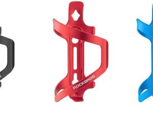 ROCKBROS Bicycle Water Bottle Cage Aluminium Alloy Portable Durable Cycling Bottle Holder MTB Rode Bike Kettle Cage Bike Accessories