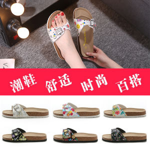 Antislip Cork Flat Summer Sandals