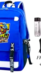 Tas Ransel Anak Sekolah Laki Laki Sd Smp Fashion 4in1 MAR 0132 Ransel Cowo Paket Murah