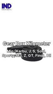 Gear-Gir-Gigi Box Kilometer-KM-Speedometer-Spidometer-Kilo-Speedo Meter Aerox 125-Movistar & Jupiter Z 110 2005-2009 Burhan-New 2010-2012 Robot-Salib