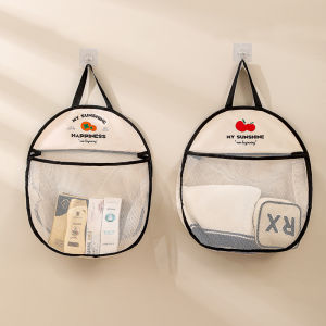 Fire Shine Chinese Style Plane Design Wardrobe Clothing Storage Net Bag Ideal for Dormitory Bathroom Door Back Wall Hanging