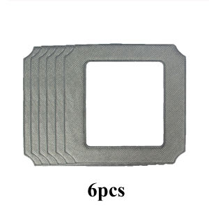 24x24cm Microfiber Moping Cloth for Windobot S6 Ultra Window Cleaner RobotWashable Thick Glass Rags Mops Replacement