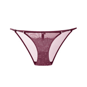 Lace Adjustable Low Waist Seamless Triangle Pants
