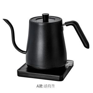 Intelligent Temperature Control Hand Made Coffee Maker 110V Long Mouth Electric Kettle Gooseneck Narrow Mouth Tea Making for US and Canada