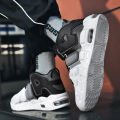 Pippen Big AIR Daddy รองเท้าผู้ชายและผู้หญิง Air Cushion High TOP PANDA Casual รองเท้าบาสเก็ตบอลสําหรับนักเรียนฤดูใบไม้ร่วง 2023. 