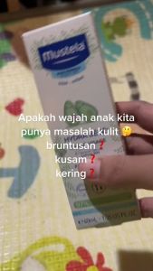 Mustela Hydra bebe Facial Cream 40ml / CREAM WAJAH BAYI
