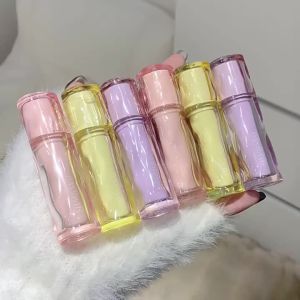 SHAQINUO Lip Glaze Lipstick Glasir Pelembab Cermin Wajah Glasir Bibir Wajah Lip Gloss Tahan Lama-🌹Tamia