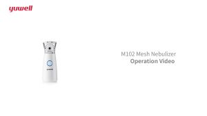 [MDA Approved] Yuwell Mesh Nebulizer Portable Diffuser Liquid Asthma M103