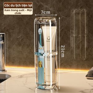 MEIZHUFU | Bộ Cốc Tổ Chức Đồ Chải Răng và Kem Đánh Răng Du Lịch
