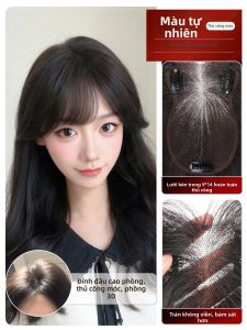 HHfashion | Mái Tóc Giả Che Phủ Xám Mượt Mà 9x14