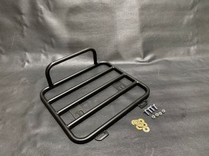 Backrack Rak belakang behel jok vespa excel T5 dsb model portador gabril mini terbaru bagus blackcoating minimalis murah grosir dan eceran