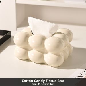 Luxurious Ceramic Tissue Box Cartoon Creative Living Room Bedroom Decorative Drawer Style Tissue Holder New 2025 Elegant Design
