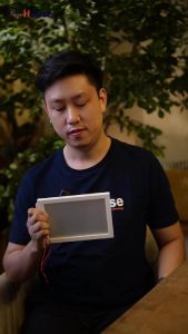 InHouse Smart Glass (ตัวอย่างกระจกฝ้าไฟฟ้า) – กระจกฝ้าไฟฟ้าอัจฉริยะ สีขาว ปรับใส-ทึบได้ทันที