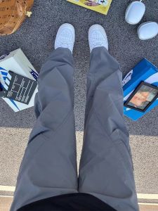 Quần Ống Rộng American Cleanfit Cho Nam Mùa Hè Mỏng Gấp Nhanh Khô Quần Dài Ống Đứng Quần Dài Thường Ngày Cạp Chun