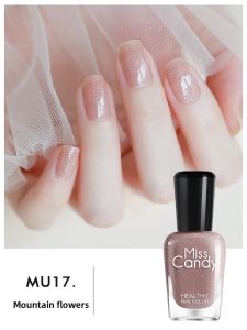 Miss Candy | Non-Bake Removable Natural-Looking Nail Polish White Enhancing