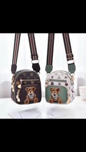NEW Tas Selempang Wanita Beruang Premium Fashion Elegan High Quality Impor