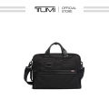 TUMI ALPHA กระเป๋าเอกสาร SLIM THREE WAY BRIEF สีดำ. 