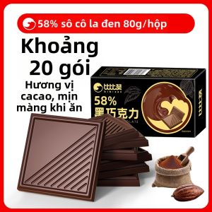 BIBIZAN | Sôcôla Đen Phong Cách Nga 100% Cacao Không Đường