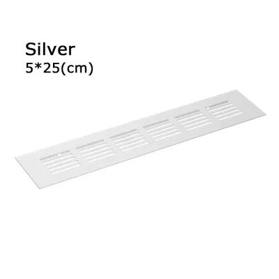 Aluminum Alloy Cabinet Air Vent Ventilator Grille Decor Cover Closet Shoe Wardrobe Mesh Hole Cover Hardware Accessories