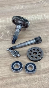 ชุดเฟืองท้าย ชุดใหญ่ SCOOPY-I ZOOMER-X ปี2013-2019 แกนเพลาขับ แกนเพลา เฟืองตาม เฟืองเพลาขับหลัง แกนเฟืองขับครัช ชุดเฟืองเกียร์ ลูกปืน2ตลับ