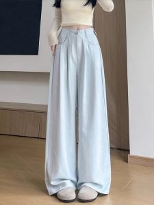 Quần Ống Rộng Thường Ngày Cạp Cao Cho Nữ Quần Ống Rộng Dài Quần Dài Thường Ngày Quần Dài Thoải Mái Quần Dài Thoải Mái