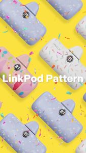 iWALK LinkPod Pro Candy  แบตสำรองไร้สายแบบพกพา FastCharge ใช้ได้กับiPhoneเกือบทุกรุ่น (ยกเว้น iPhone171615 เท่านั้น)  สินค้ามี มอก.  รับประกัน1ปี