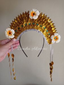 Mahkota Bali Anak dan Dewasa / mahkota bali tari dan karnaval / mahkota bali cantik best seller