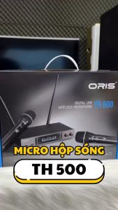 Micro karaoke gia đình ORIS TH-500 chính hãng hát nhẹ micro không dây hộp sóng hút giọng âm thanh trung thực - ORIS Professional