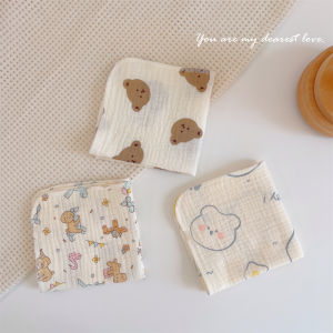 Ultra Soft Pure Cotton Muslin Towel Baby Saliva Towel Infant Face Wash Cloth Child Handkerchief Newborn Burp Cloth