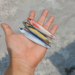 metal jig full gid model gomame 40 60 80 100 gram