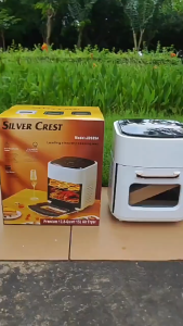 SG(Ready Stock)Multifunctional Air Fryer Automatic Smart 15L Large Capacity Electric Oven Smokeless Grilling